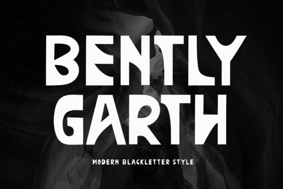 Bently Garth: Elevating Brand Identity with Classic Blackletter Elegance