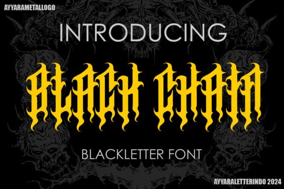 Black Chain: The Definitive Tool for Heavy Metal Branding and Typography