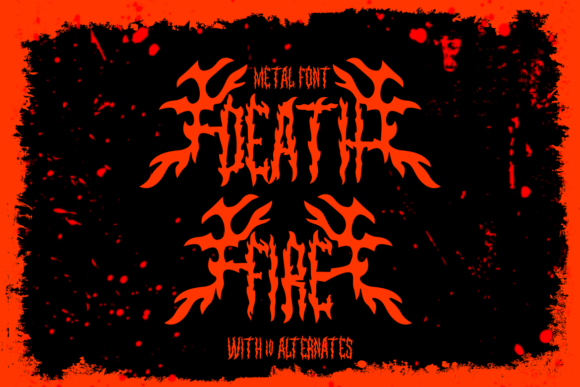 Death Fire: Integrating a High-Impact Typeface into Professional Design Workflows