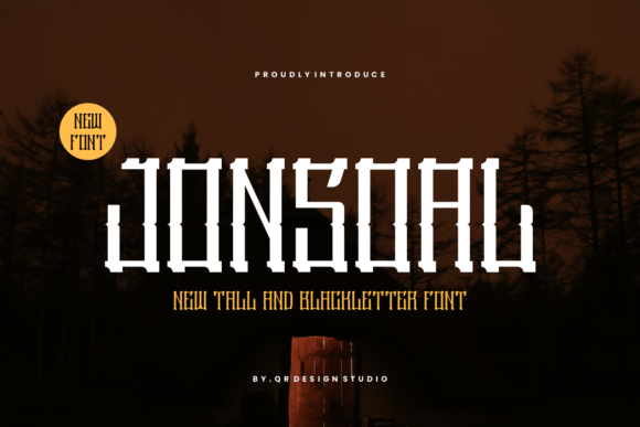 Jonsoal Font: Mastering Blackletter for Modern Brand Identity