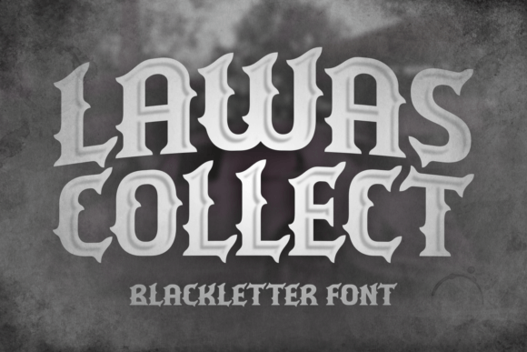 Lawas Collect: Elevating Design with Bold Blackletter Aesthetics
