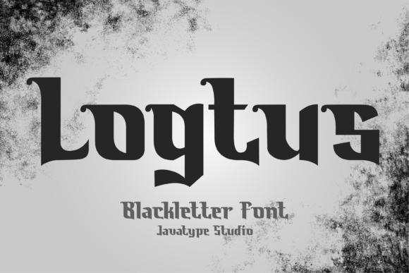 Logtus: Elevating Brand Identity with Modern Blackletter Design