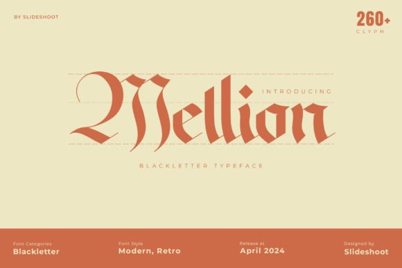 Mellion: Strategic Typography for Sophisticated Brand Identity