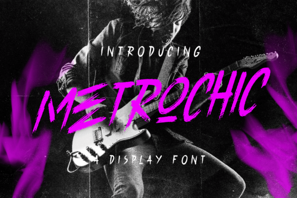 Metrochick: Bold Blackletter for Modern Projects