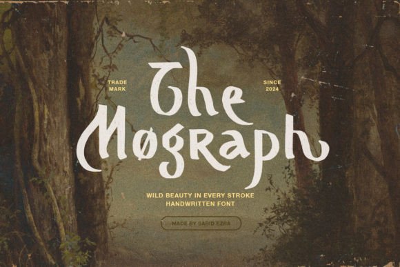 Mograph: Integrating a Vintage Blackletter Typeface into Modern Design Workflows