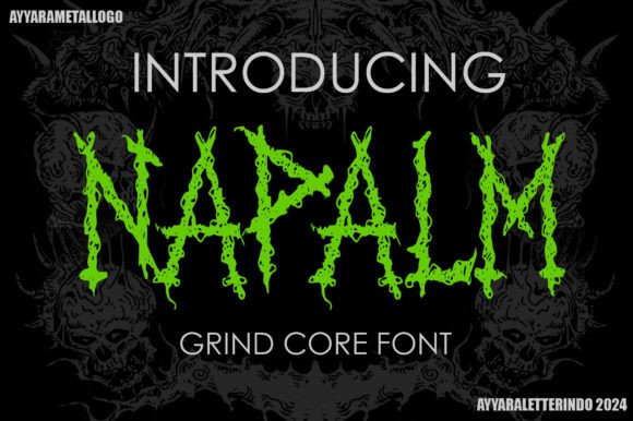 Napalm: A Strategic Approach to Grindcore Typography for Brand Identity