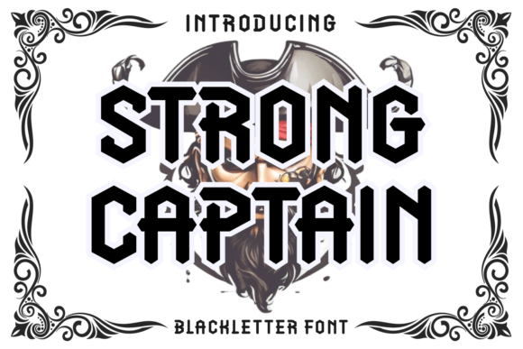 Strong Captain: Elevating Your Brand with Timeless Blackletter Typography
