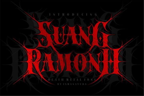 Suangb Ramonh: The Bold Blackletter Font That Demands Attention