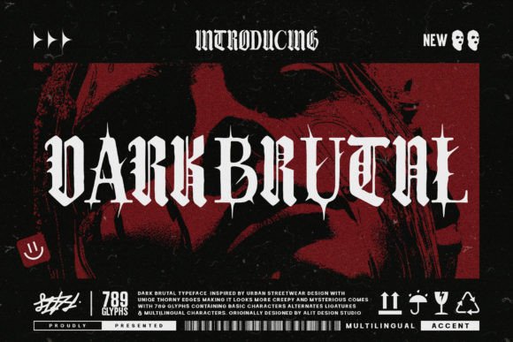 The Rise of Dark Brutal: Why Rugged Blackletter Is Reshaping Bold Brand Identity