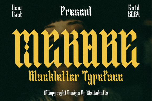Unveiling Mekobe: The Blackletter Typeface That Bridges Medieval Heritage and Modern Design