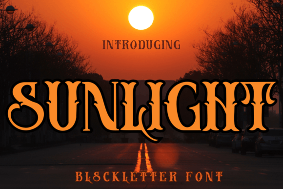 Why Sunlight Is the Perfect Blackletter for Artisanal Branding